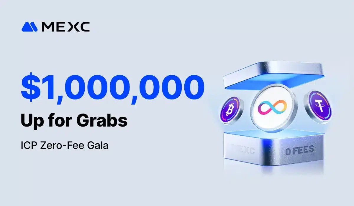 MEXC Launches ICP Zero-Fee Gala with $1 Million Reward Pool