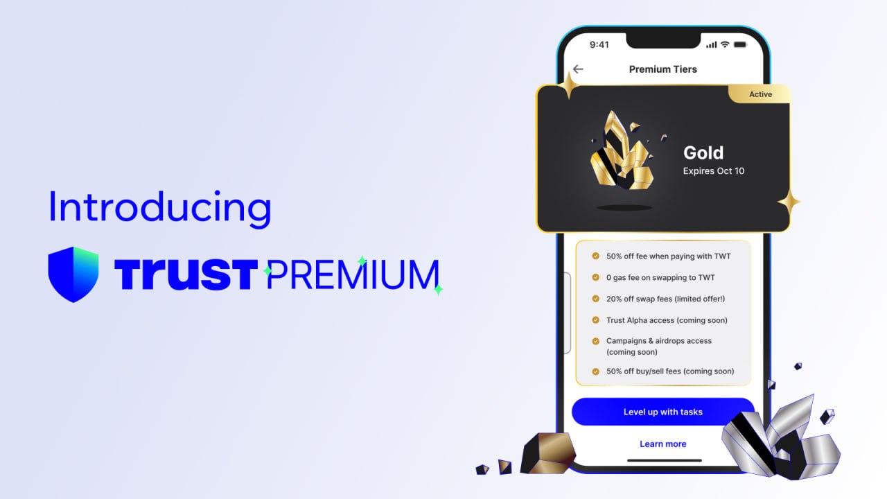 Trust Wallet Turns Users Into VIPs With New Premium Program, Powered by TWT