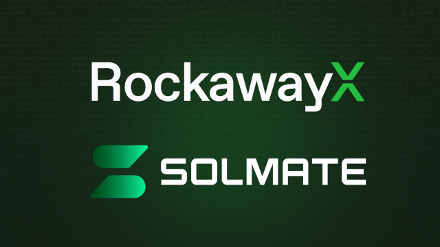Solana Treasury Solmate Merges With RockawayX in $2B Deal