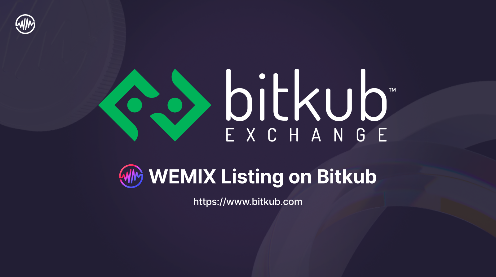 WEMIX Listing on Bitkub Exchange