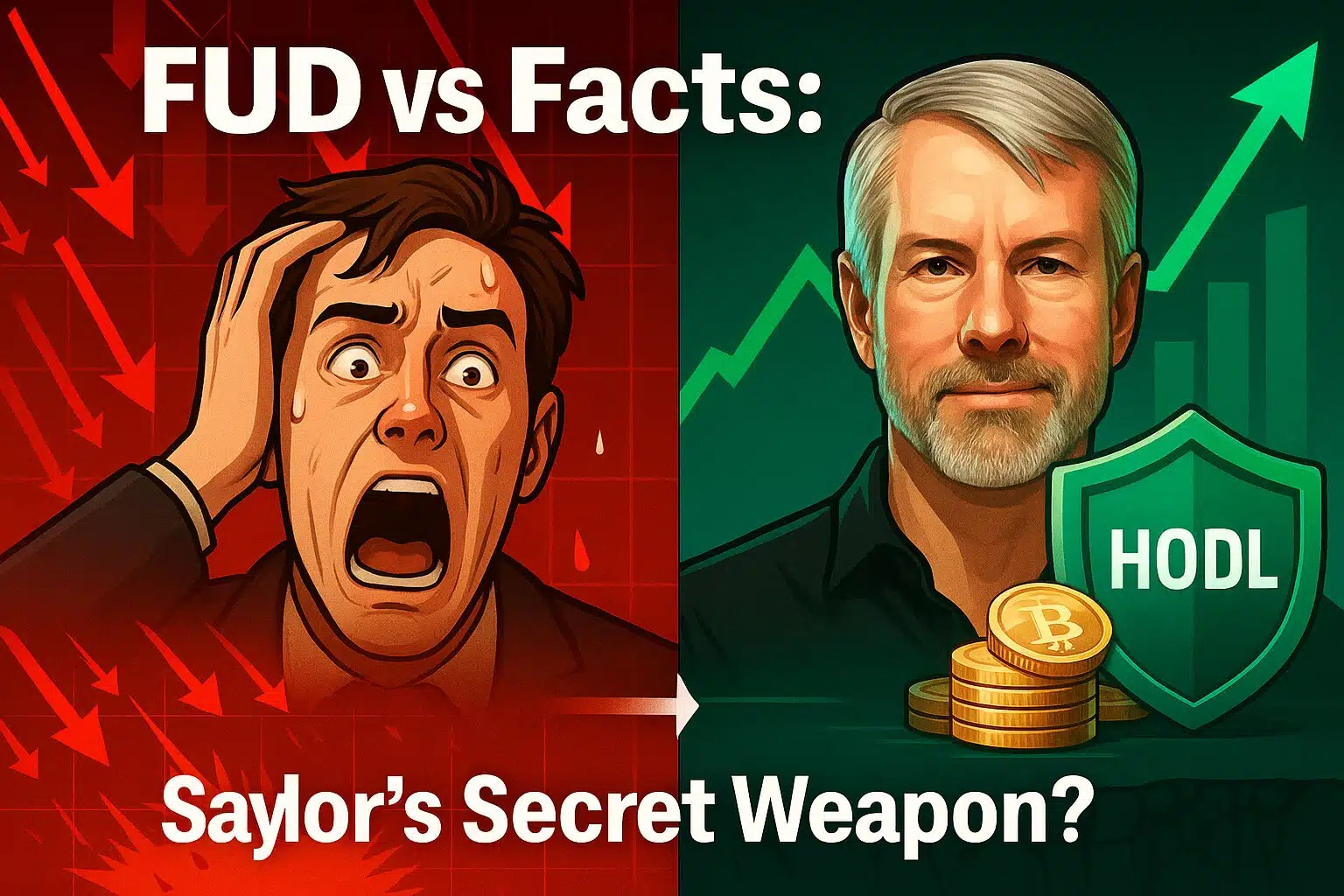 FUD vs. Facts: Why Michael Saylor Bitcoin Purchases’ Announcements Liquidate Traders, Not Their Treasuries