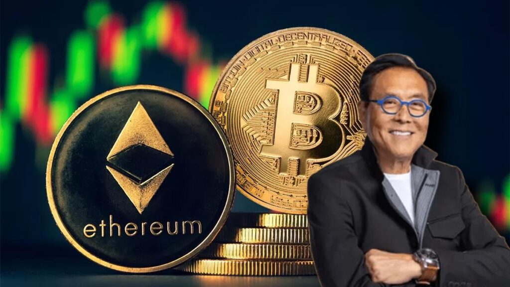 Robert Kiyosaki Hails Bitcoin and Ethereum as Final Shield for Financial Freedom