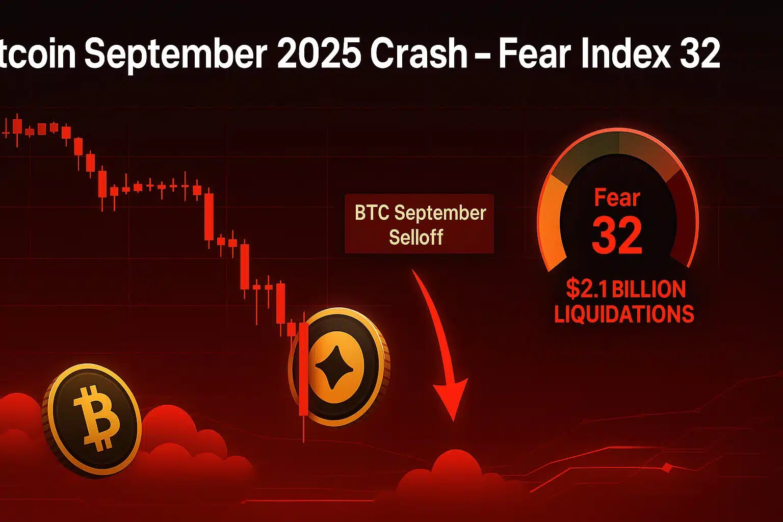Fear Grips Crypto: How Liquidations and Whales Are Shaping October’s Outlook