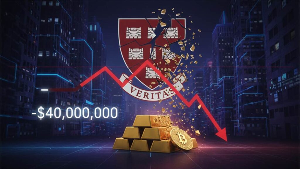 Market Crash Wipes $40 Million From Harvard’s Bitcoin Holdings