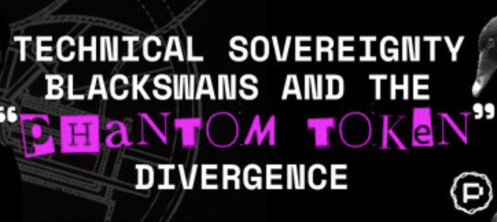 Portal To Bitcoin’s Technical Sovereignty, Blackswans and the "Phantom Token" Divergence