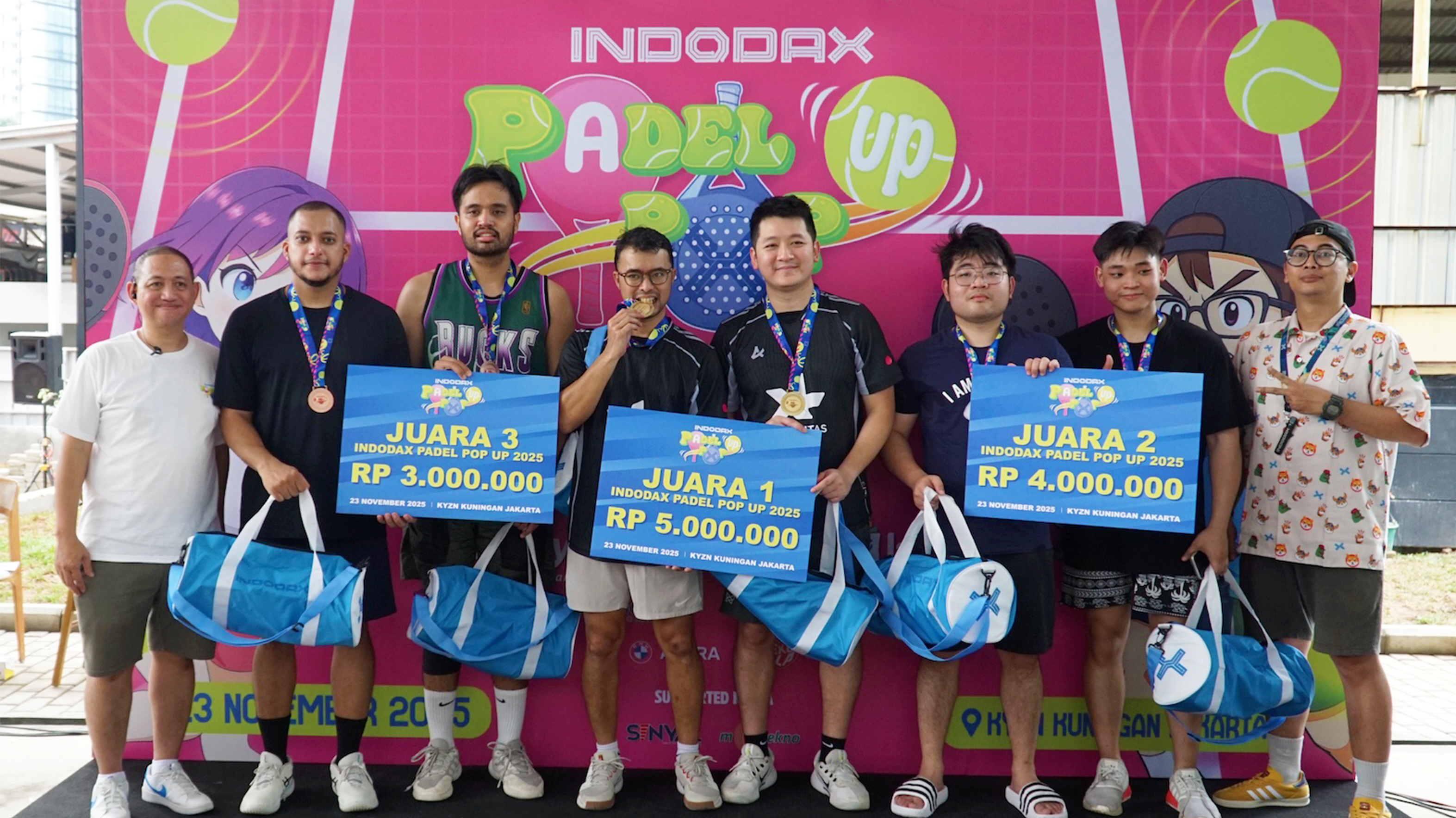 Sekuya x belihape.id Present an IP Collaboration at Padel Pop Up 2025