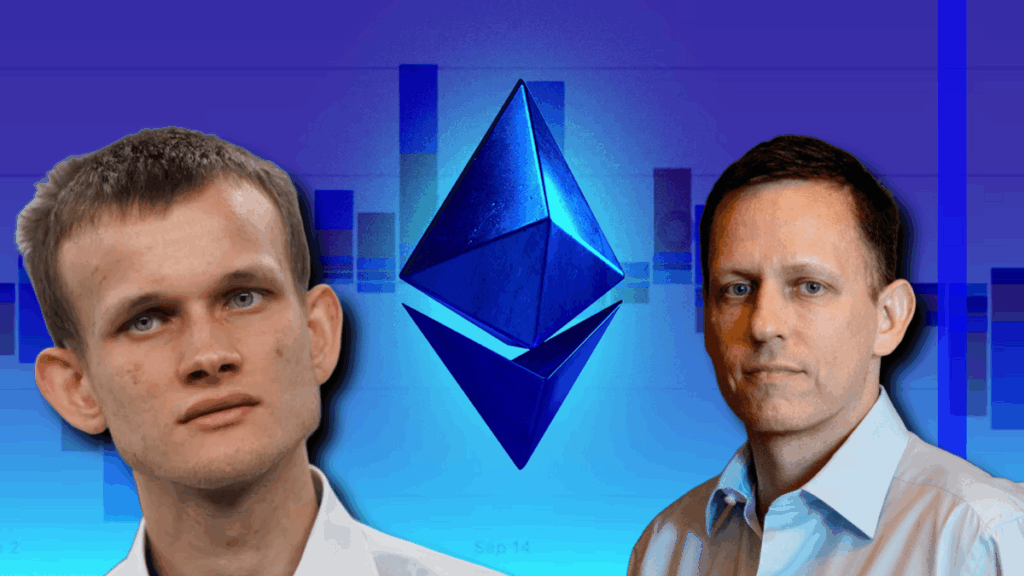 Vitalik Buterin Warns Ethereum Developers About Thiel’s Potential Impact