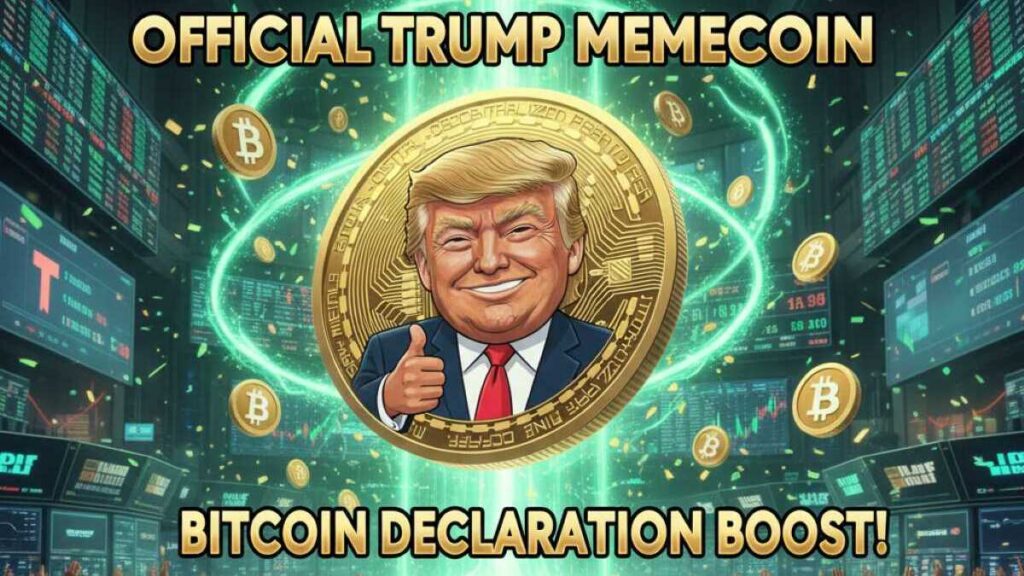 Official Trump Memecoin Rallies on Bold Bitcoin Declaration