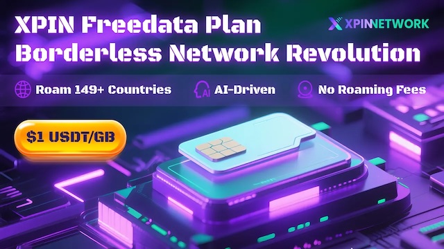 🔥 XPIN Freedata Plan: Revolutionizing Global Connectivity with $1 USDT/GB