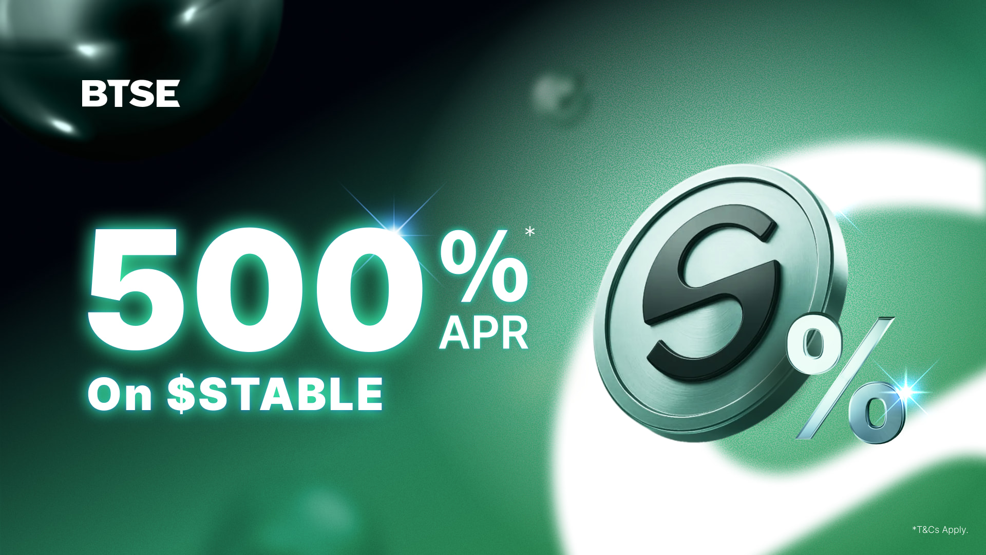 BTSE Unveils Stable Staking: A Major Initiative Offering Up to 500% APR