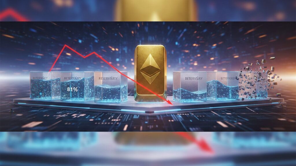 Ethereum Treasury Holdings Plunge 80% as Trade Unwinds, Bitwise Issues Warning