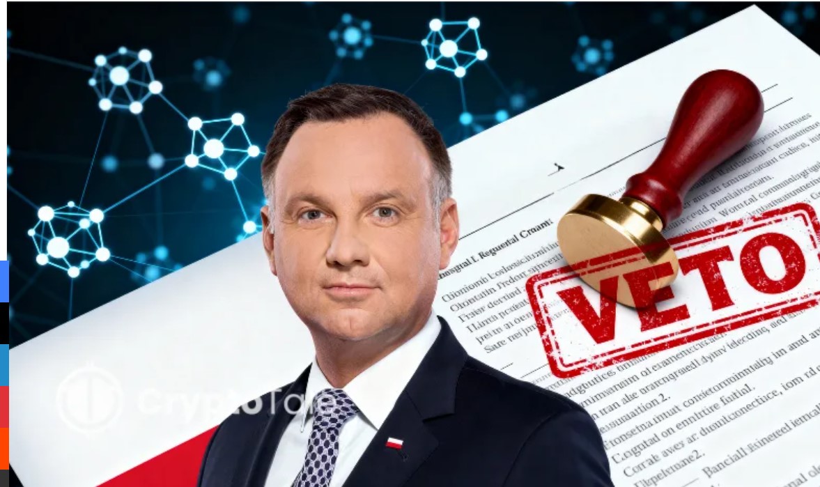 Poland Crypto Bill Vetoed as President Nawrocki Cites Freedom Risks