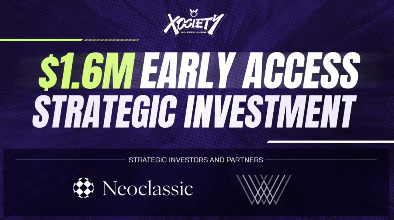 XOCIETY Raises $1.6 Million Ahead Of Early Access Launch