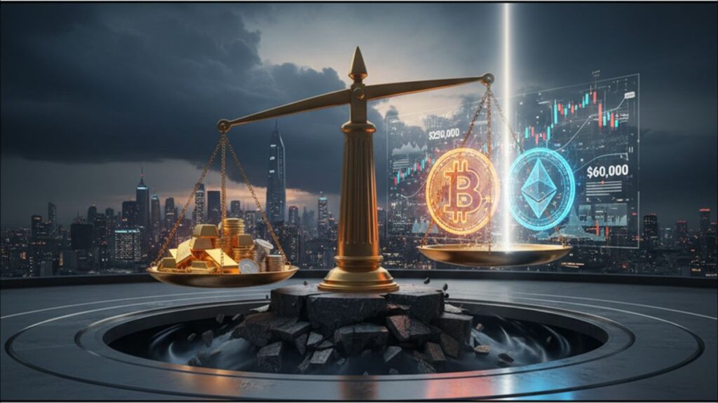 Kiyosaki’s Latest Forecast: BTC and ETH Price Goals With Market Crash Warning