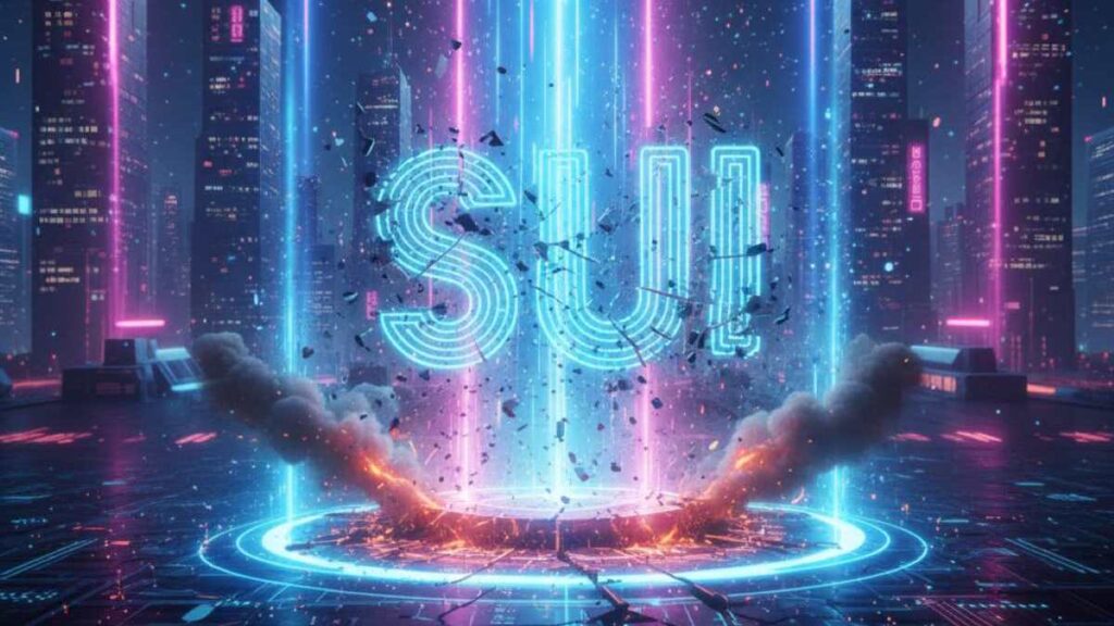 SUI Crashes Hard as Token Unlock Fears Spark Brutal Breakdown to $2.27