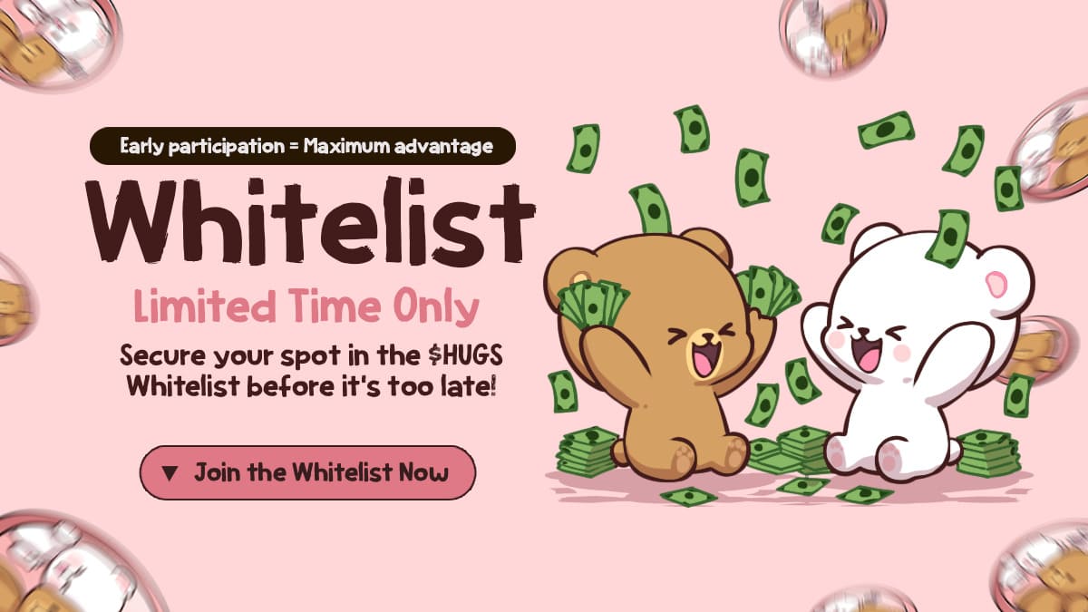 Whitelist Ending Soon: How Early Milk Mocha ($HUGS) Buyers Are Locking in 50x Gains Before You Even Blink