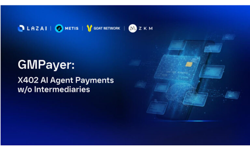 LazAI Launches GMPayer: x402-Based Multi-Currency Payment Hub for AI Agents