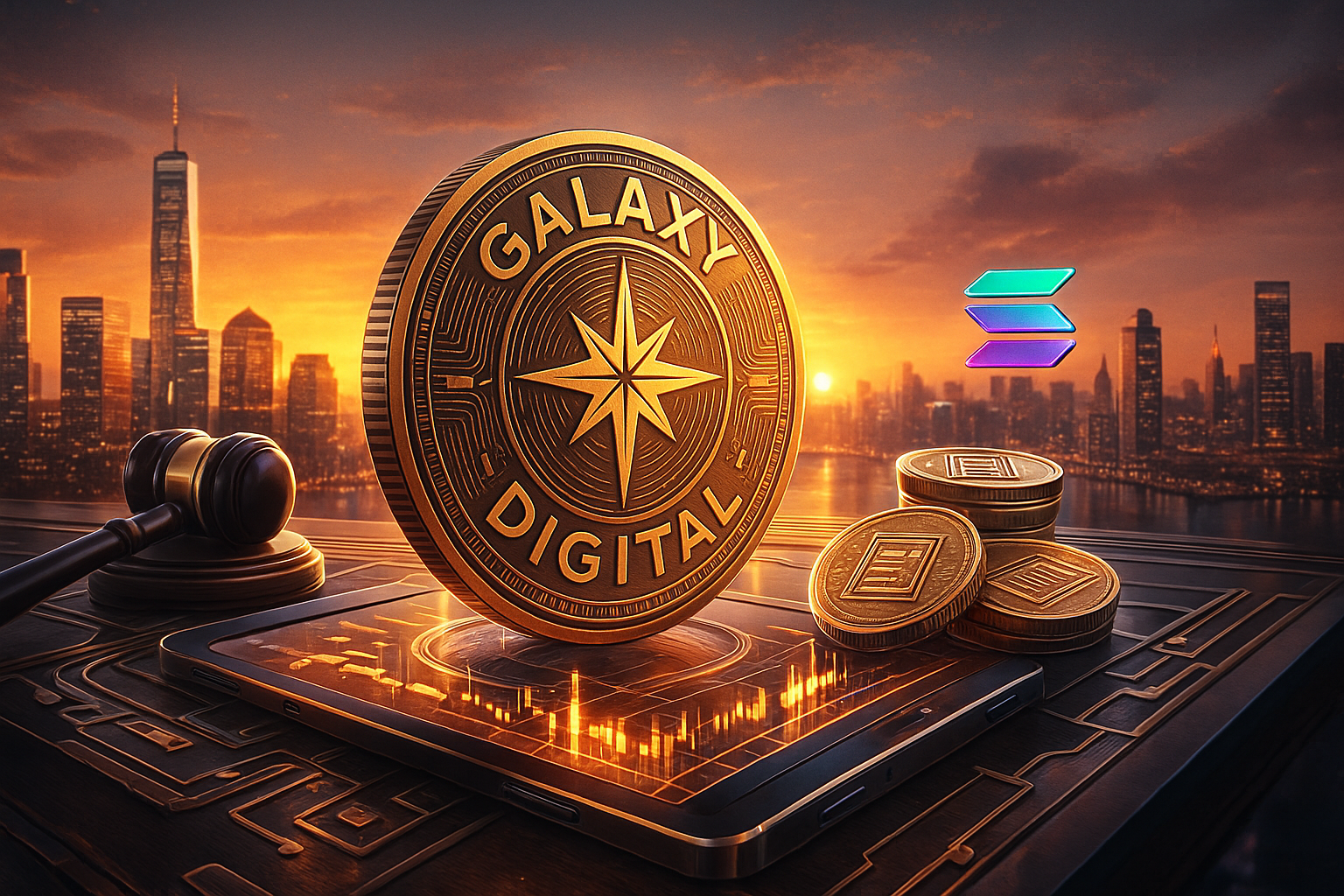 Galaxy Digital Becomes First Public Company to Tokenize Its Own SEC-Registered Equity Onchain
