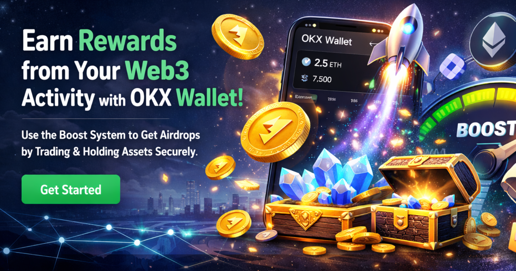 Simplify Your Web3 Experience with OKX Wallet and Benefit from Boost Airdrops