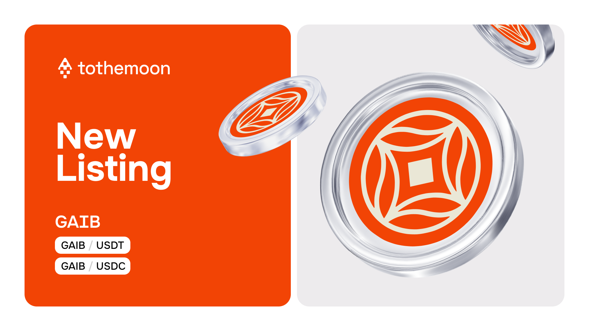 We Are Listing GAIB With No Trading Fees