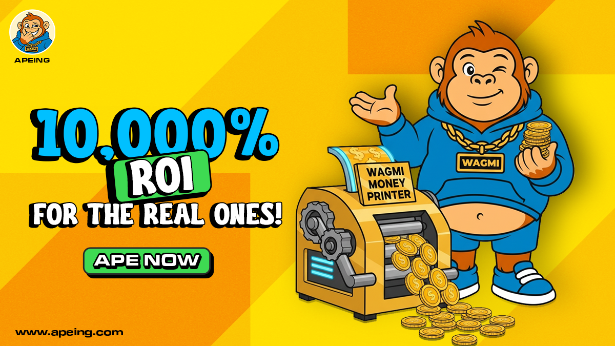 Missed Out on SPX6900? Now Is Your Shot to Ape Into the Hottest New Crypto Coins, 10,000% ROI Awaits