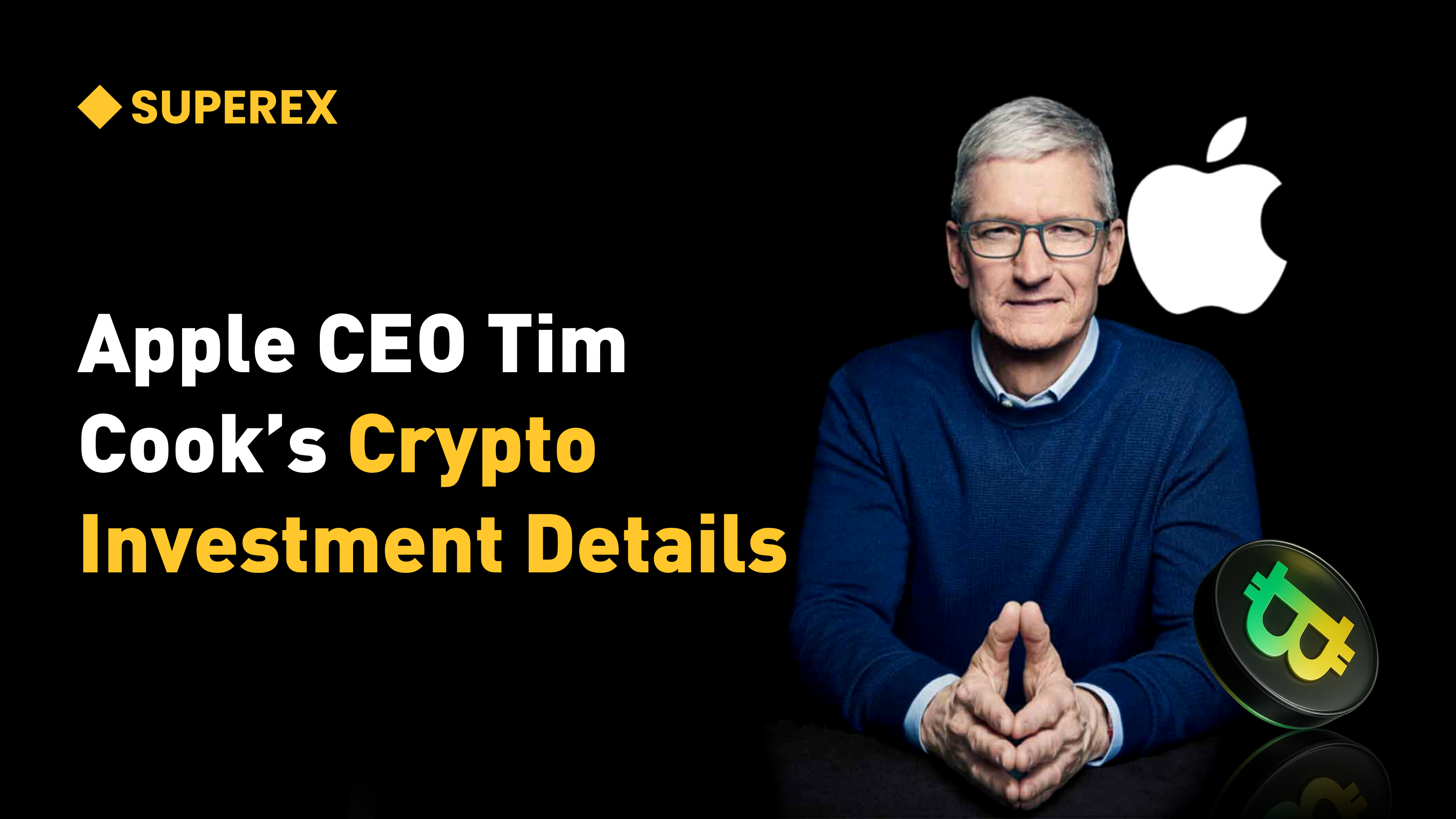 Apple CEO Tim Cook Publicly Admits Holding Crypto for the First Time: The Force Behind Bitcoin and Ethereum