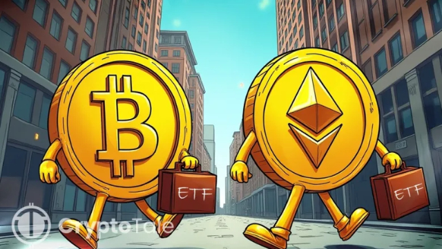 Bitcoin and Ethereum ETFs Face $756 Million Outflows