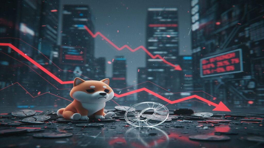 Shiba Inu Price Collapse: SHIB Adds Another Zero as Panic Grips Holders