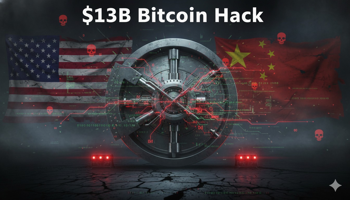 China Accuses US of Orchestrating $13 Billion Bitcoin Hack
