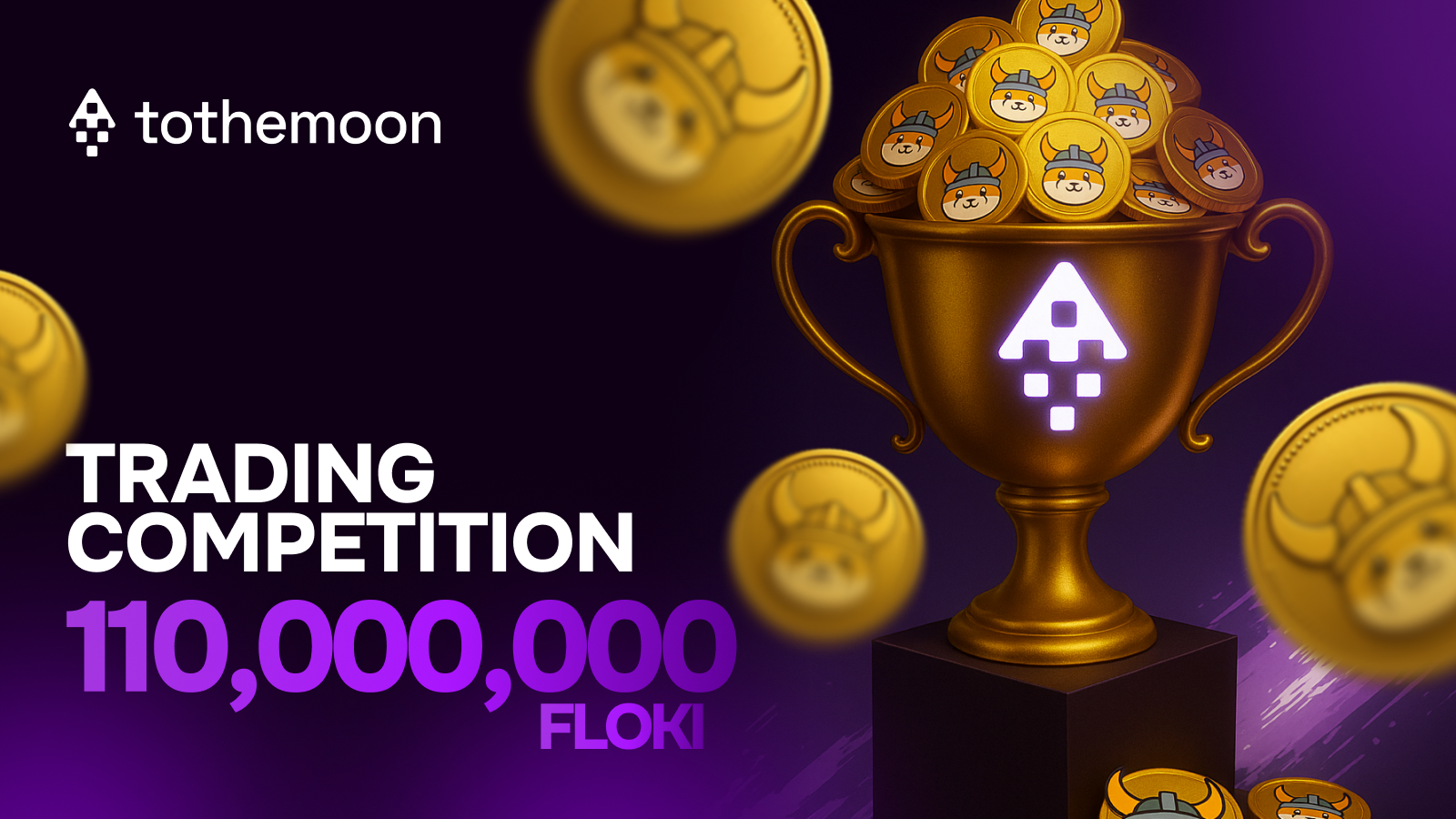 Tothemoon Launches FLOKI Trading Competition With a Prize Pool of 110 Million Tokens