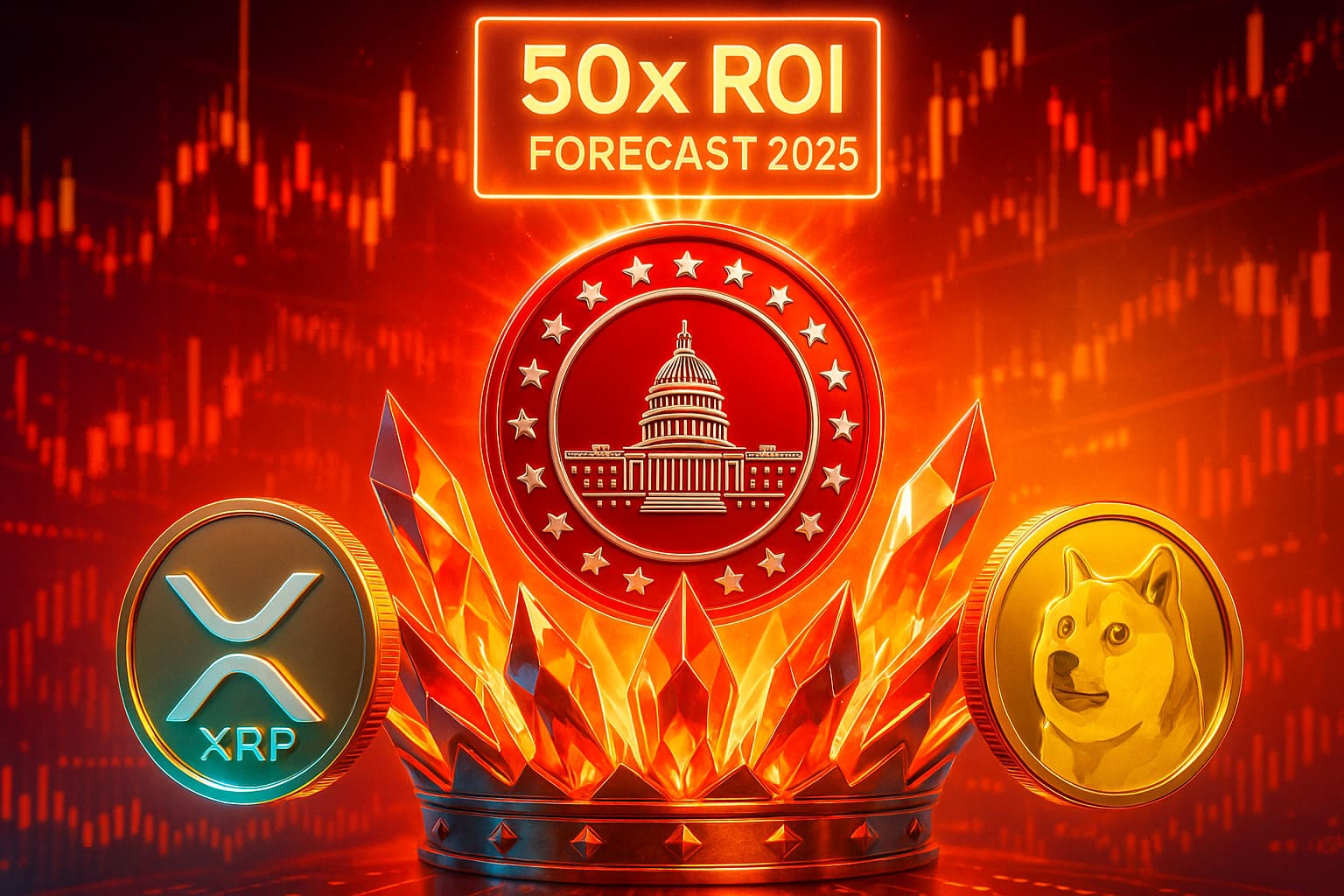 Dogecoin and XRP Lead ETF: Analysts Predict 50x ROI for MAGACOIN FINANCE in 2025