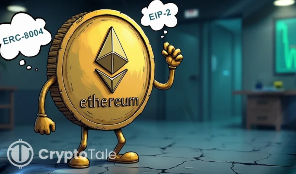 Ethereum Unveils ERC-8004, EIP-2 to Power AI Agent Future