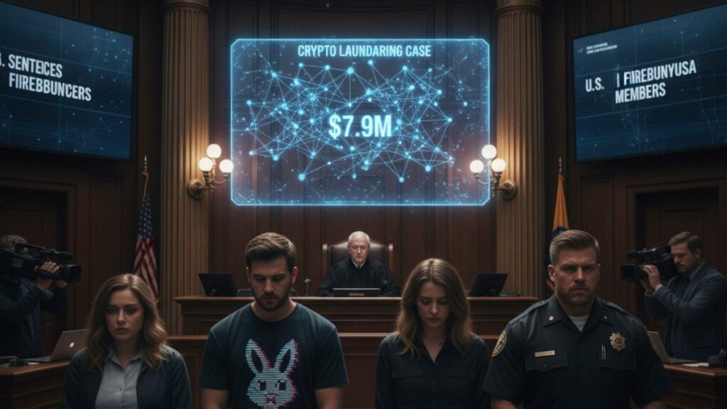 U.S. sentences FireBunnyUSA members over $7.9M crypto laundering case