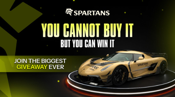 Spartans.com Launches Historic Giveaway of One-of-One Mansory Jesko Spartans Edition Hypercar