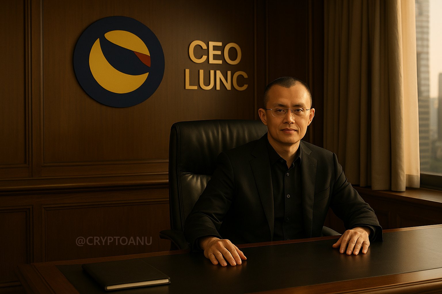 🌕 What If CZ Became CEO of Terra Classic (LUNC)? Could the Moon Finally Be Close Enough to Touch?