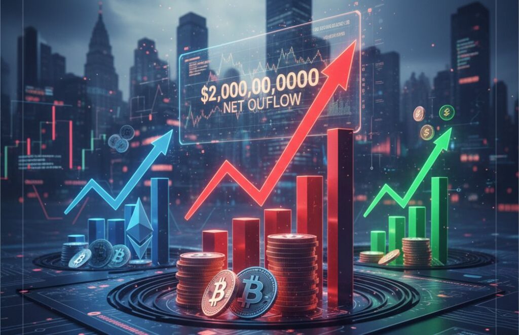 ETF Data Shows $2B Outflow from US Spot Bitcoin Funds in Second-Worst Streak