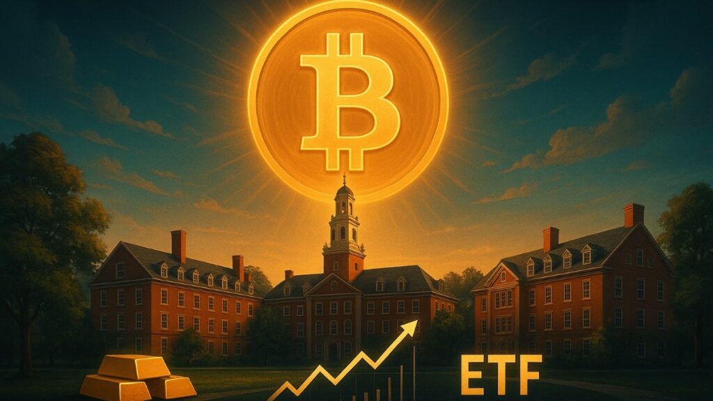 Harvard Boosts Bitcoin Holdings to $443M, Eyes Gold ETFs