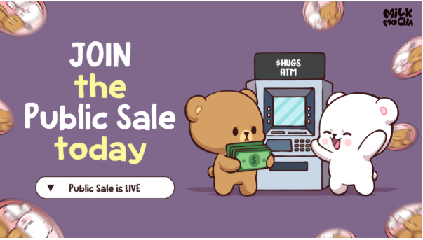 From Whitelist Rush to Global Fame: Milk Mocha’s $HUGS Presale Launches With Massive Momentum!
