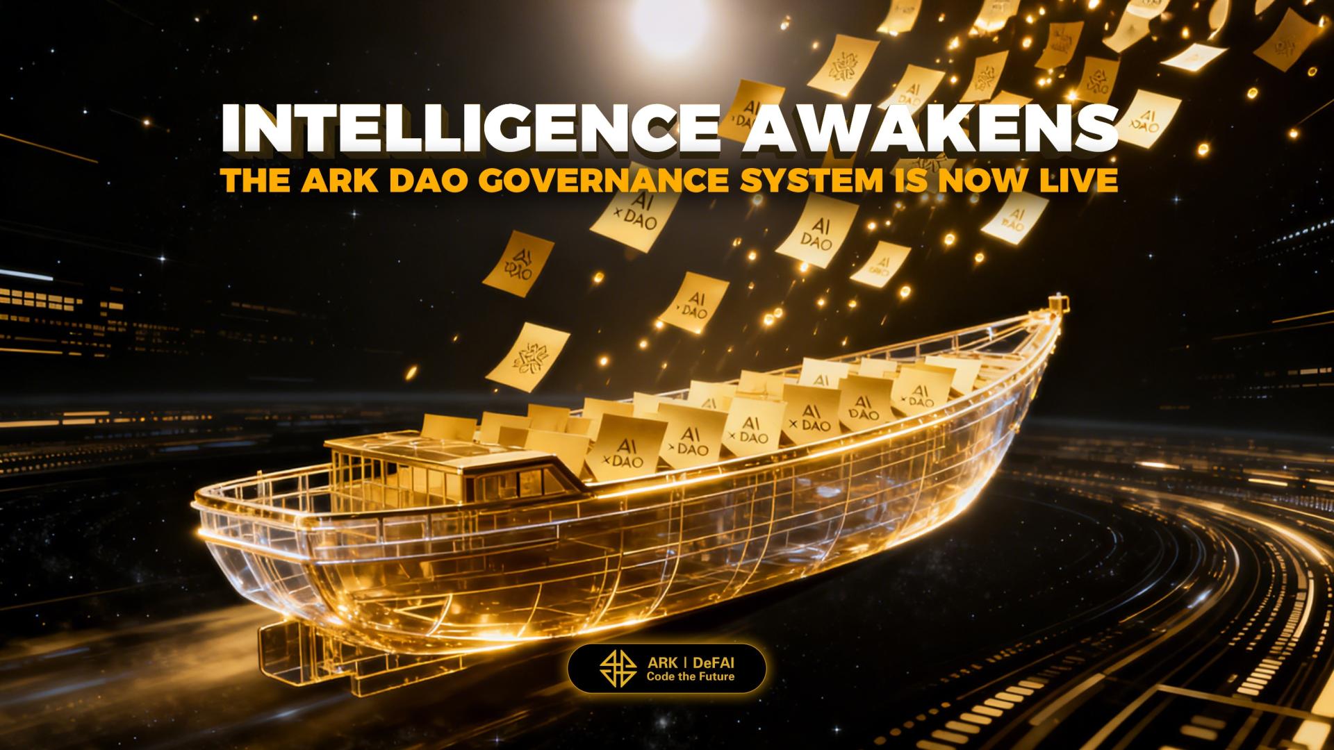 Intelligence Awakens, Civilization Sets Sail: ARK DAO Launches the AI Co-Governance Era