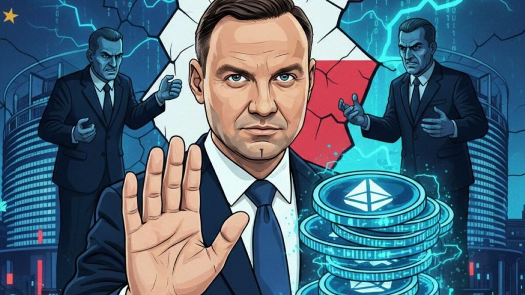 Polish President Blocks Strict Crypto Bill, Sparks Clash With Government