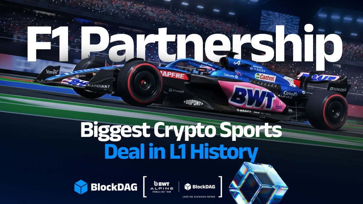 The Road to Fame Begins: BlockDAG’s Formula 1® Alliance Pushes Its Presale to New Heights