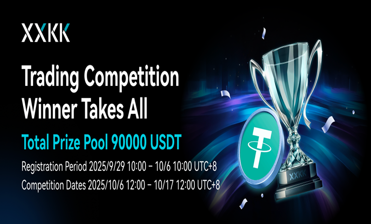 XXKK Exchange Launches 90,000 USDT Global Trading Competition