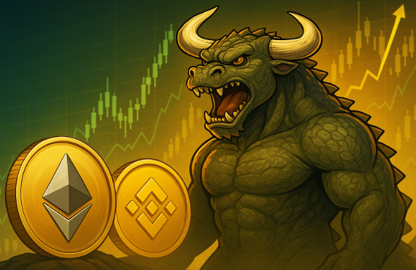 ETH and BNB Rally, Yet BullZilla’s Presale Engine Pushes It Into the Spotlight of 100x Meme Coins 2025
