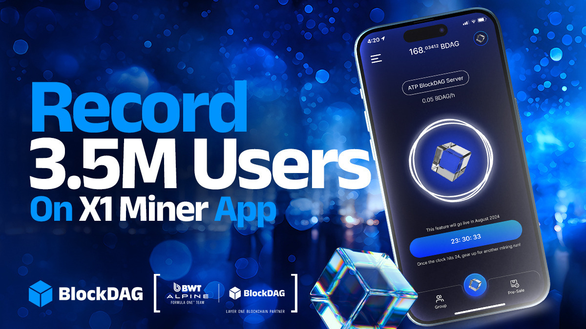 3.5M X1 Miners Fuel BlockDAG’s $435M Leap While XRP Grows and Aave’s DeFi Rise