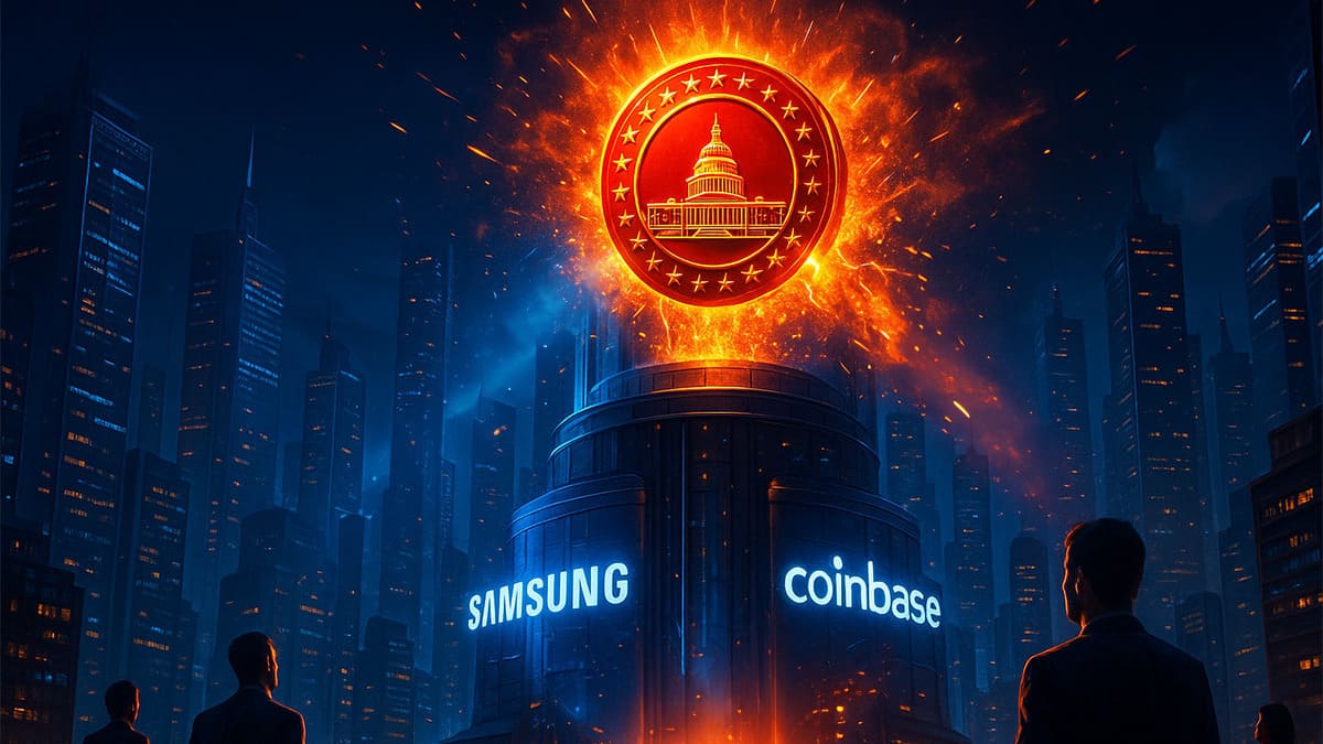 Samsung Partners With Coinbase, While MAGACOIN FINANCE Hype Explodes
