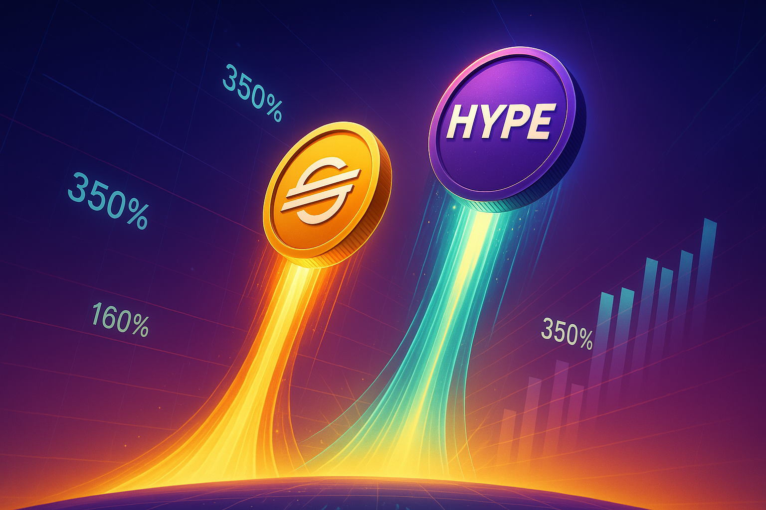 Stellar’s Utility, Hyperliquid’s Rise, BullZilla’s 4300% Presale ROI – Which Defines the Best New Coins for Exponential Returns in 2025?