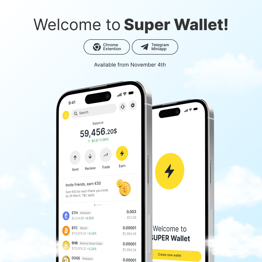 Super Wallet — Your New Level in the Web3 World