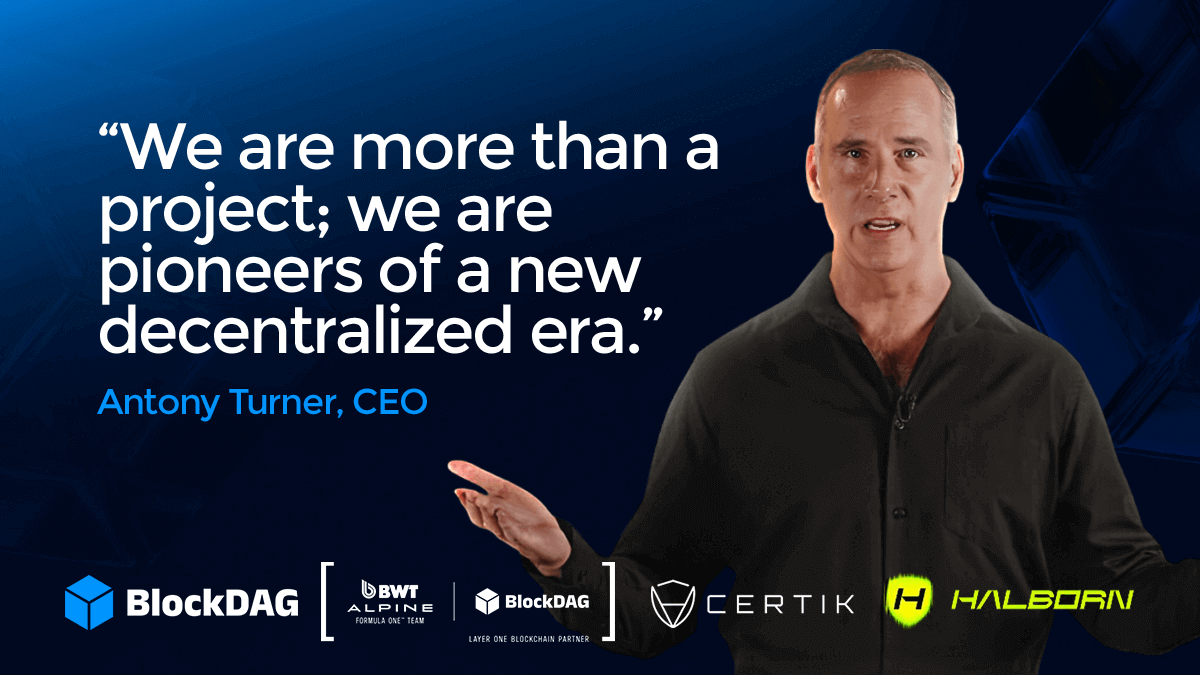 From Fintech to Blockchain Powerhouse: Antony Turner’s $435M Journey with BlockDAG, the Next Crypto to Explode