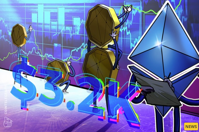 ETH may reclaim $3.2K soon, based on low stablecoin yields: Santiment