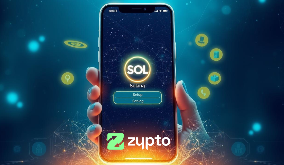 How to Set Up a Solana Wallet in Zypto App